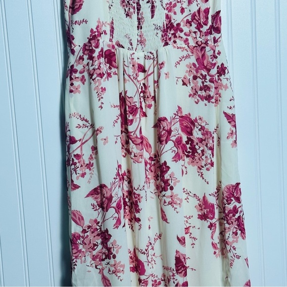 NWT Reformation Besse Midi Floral Dress Sz 8 Paris Pink Floral Wedding Feminine - Picture 7 of 16